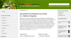 Desktop Screenshot of gesundbuch.de